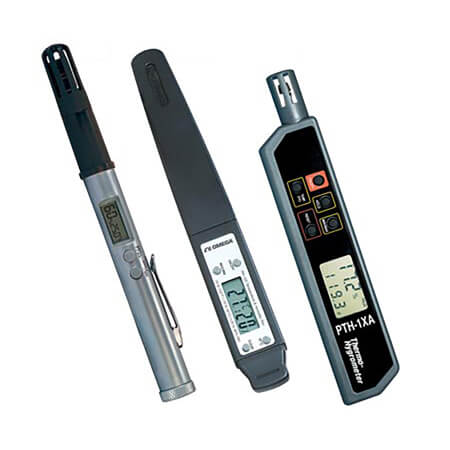 OMEGA奧米佳 PTH-1XA，RH-122和RH-1X便攜式檢測(cè)器 用于檢測(cè)溫度和相對(duì)濕度